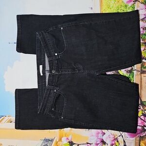 Eileen Fisher Black Jeans Size 4P